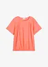 Kortermet bluse i myk viskosemiks, bonprix