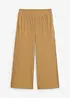 Bukse i ribbet jersey med komfortlinning, bonprix