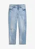 Straight-jeans Mid Waist, cropped, bonprix