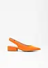 Slingbacks med flat hæl, bonprix