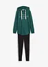 Joggedress med sweatshirt og leggings, bonprix