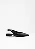 Slingback-ballerinasko med spenne, bonprix