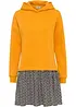 Sweatkjole i 2-i-1-stil, bonprix