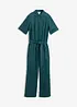 Jumpsuit i 100% lin, bonprix