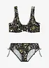 Minimizer-bikini med knyting (2-delt sett), bonprix