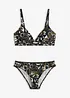 Bikini med kryssende skulderbånd, bonprix