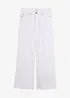 Wide Leg-jeans Mid Waist, Stretch, bonprix