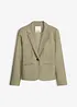 Blazer med passepoilerte lommer petite, bonprix