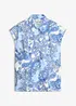 Mønstret bluse i lett viskose, bonprix
