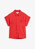 Kortermet bluse i lett materialmiks med lyocell, bonprix