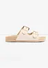 Slip in-sandaler med spenne, bonprix