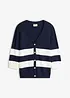 Cardigan med striper, bonprix