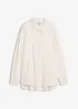 Oversized bluse i linmiks, bonprix