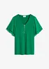 Topp med chiffonermer, bonprix