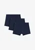 Boksershorts med bomull i ettersittende modell (3-pack), bonprix