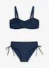 Balconette-bikini i glinsende materiale, bonprix