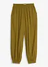Haremsbukse av strukturert krepp, bonprix