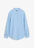 Lang bluse i luftig musselin, bonprix