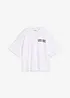 Oversized topp i 100% økologisk bomull, bonprix