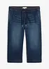 3/4-pull on-jeans i lett denim med stretch, Regular fit, bonprix