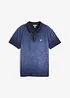 Poloskjorte i vasket look, bonprix