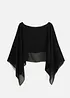 Chiffoncape i lett materiale, bonprix