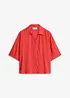 Kort strandbluse i lett viskose, bonprix