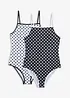 Badedrakt (2-pack), bonprix