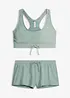 Bustier-bikini med badeshorts (2-delt sett), bonprix