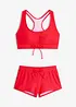 Bustier-bikini med badeshorts (2-delt sett), bonprix
