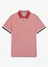 Kortermet jersey-poloskjorte i 100% økologisk bomull, bonprix