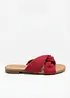 Slip-in sandaler med knute, bonprix