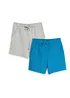 Heavy-jerseyshorts (2-pack) med bomull, bonprix