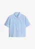 Bluse med hullbroderi, bonprix