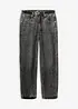 Balloon-jeans Mid Waist, super soft cropped, bonprix
