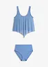 Tankini med transparent mesh (2-delt sett), bonprix