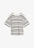 Stripete T-skjorte i 100% bomull, bonprix