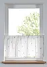 Gardinkappe med broderi, bonprix
