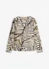 Bluse med dekorative sømmer, bonprix