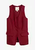 Dressvest i 100% lin, bonprix