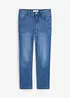 7/8-lang jeans med stretch og splitt, bonprix