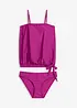 Oversized tankini med avtagbare skulderstropper (2-delt sett), bonprix