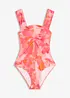 Bandeau-badedrakt med brede stropper, bonprix