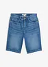 Bermudashorts i denim Mid Waist, komfortlinning, bonprix