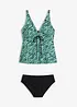 Tankini med knytebånd (2-delt sett), bonprix