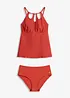 Tankini med cut-outs (2-delt sett), bonprix