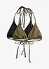 Triangel-bikinioverdel i dobbelpakning (2-pack), bonprix