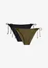 Bikinibukse i dobbelpakning (2-pack), bonprix