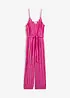 Jumpsuit av strukturert viskose, bonprix