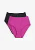 High Waist-bikinitruse (2-pack), bonprix
